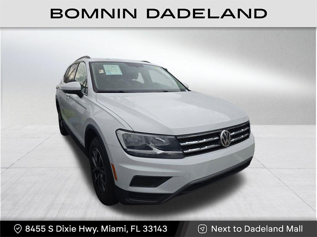 used 2021 Volkswagen Tiguan car, priced at $14,490