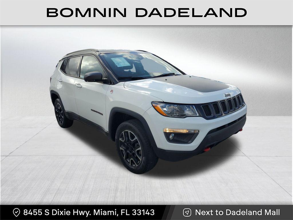 used 2021 Jeep Compass car, priced at $12,490