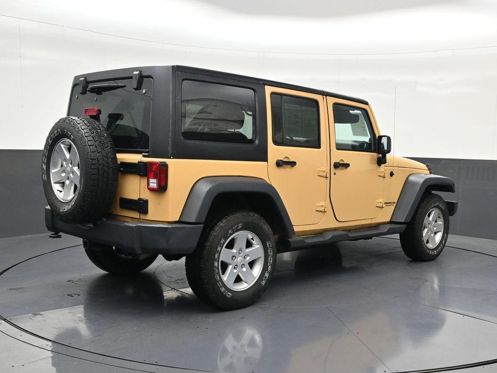 used 2014 Jeep Wrangler Unlimited car, priced at $14,490