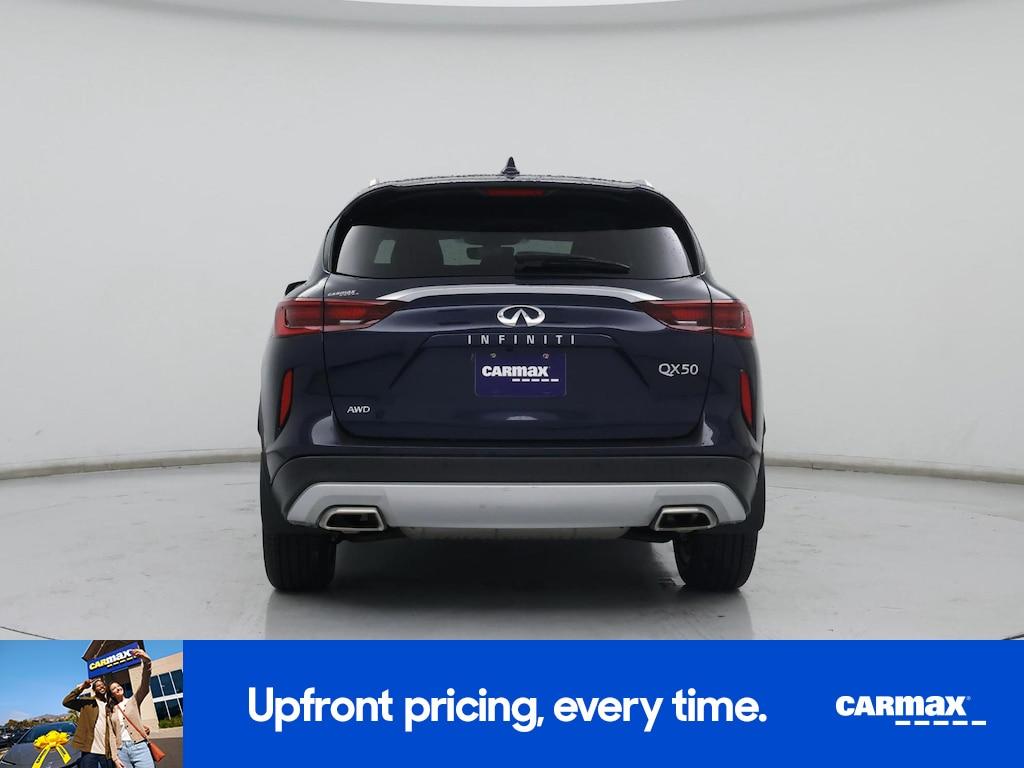 used 2023 INFINITI QX50 car, priced at $30,998