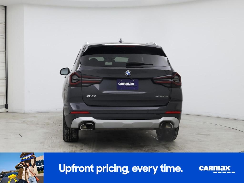 used 2022 BMW X3 car, priced at $34,998