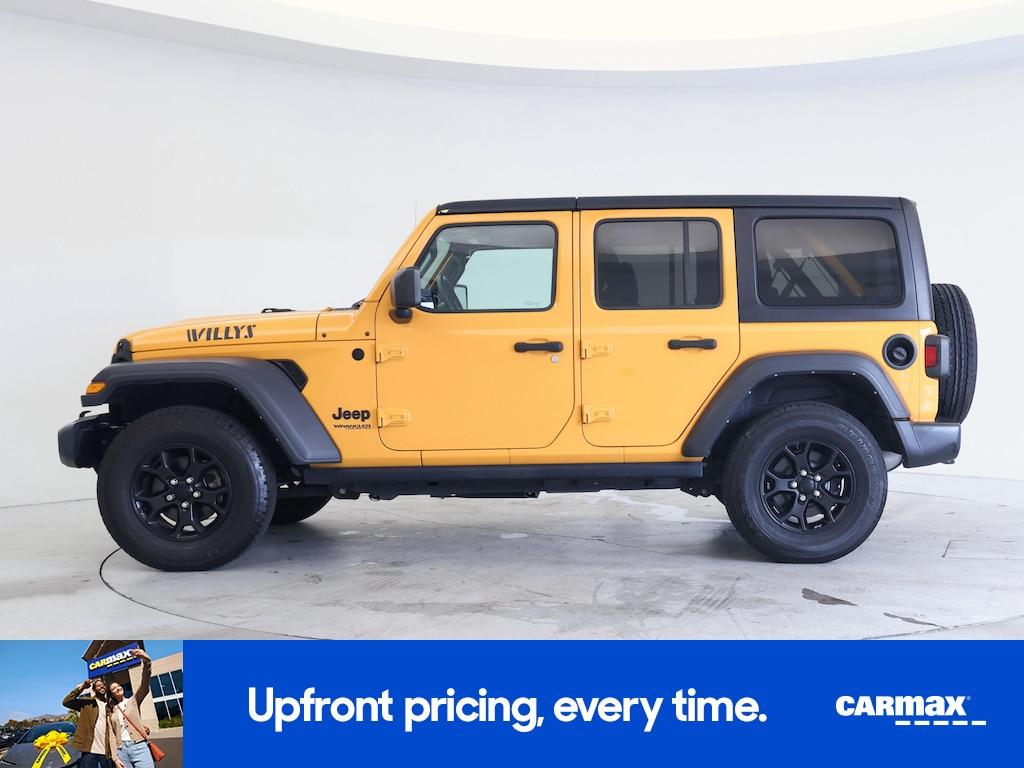 used 2021 Jeep Wrangler car, priced at $28,998