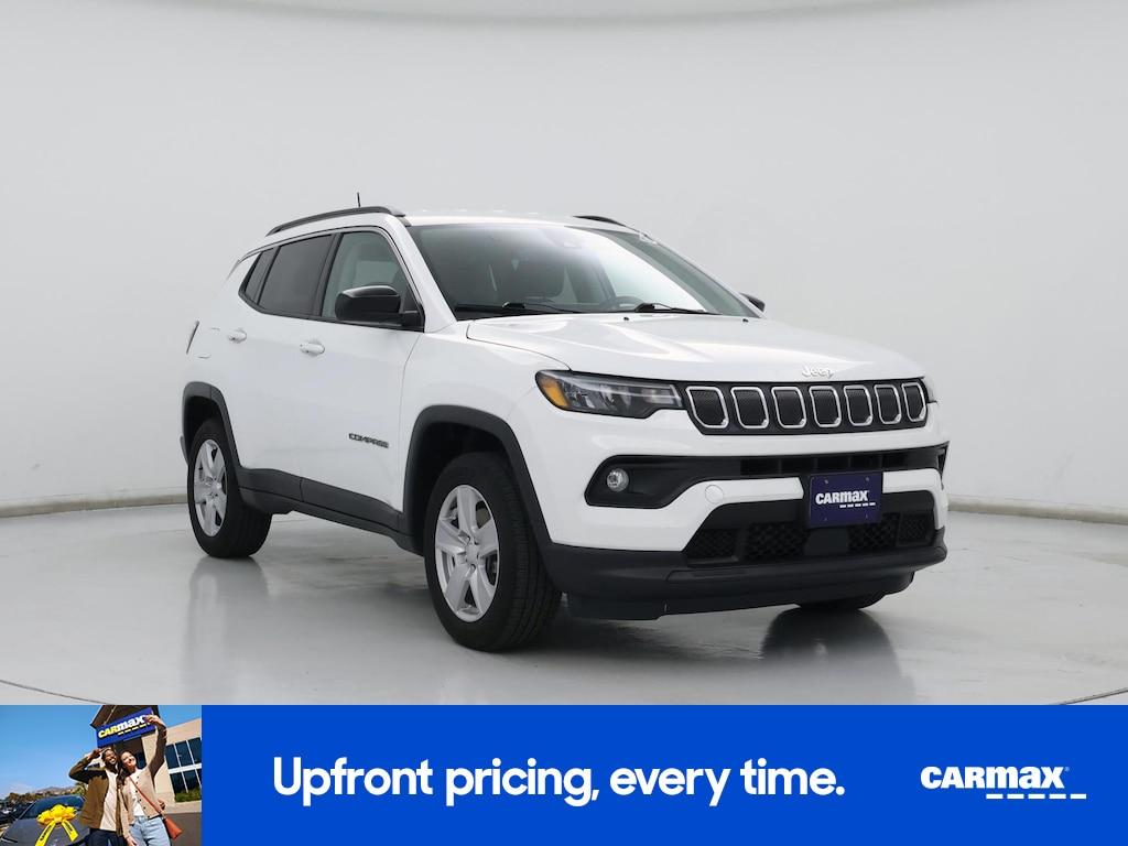 used 2022 Jeep Compass car, priced at $21,998