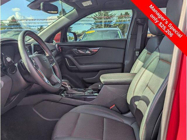 used 2022 Chevrolet Blazer car, priced at $25,206