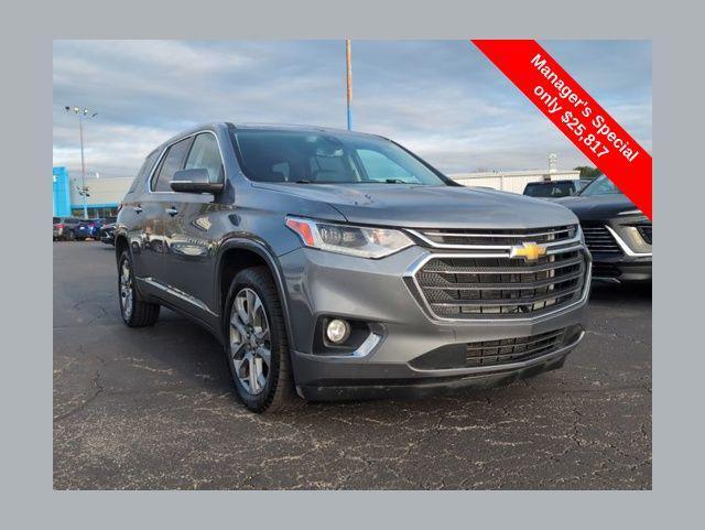 used 2021 Chevrolet Traverse car, priced at $25,817