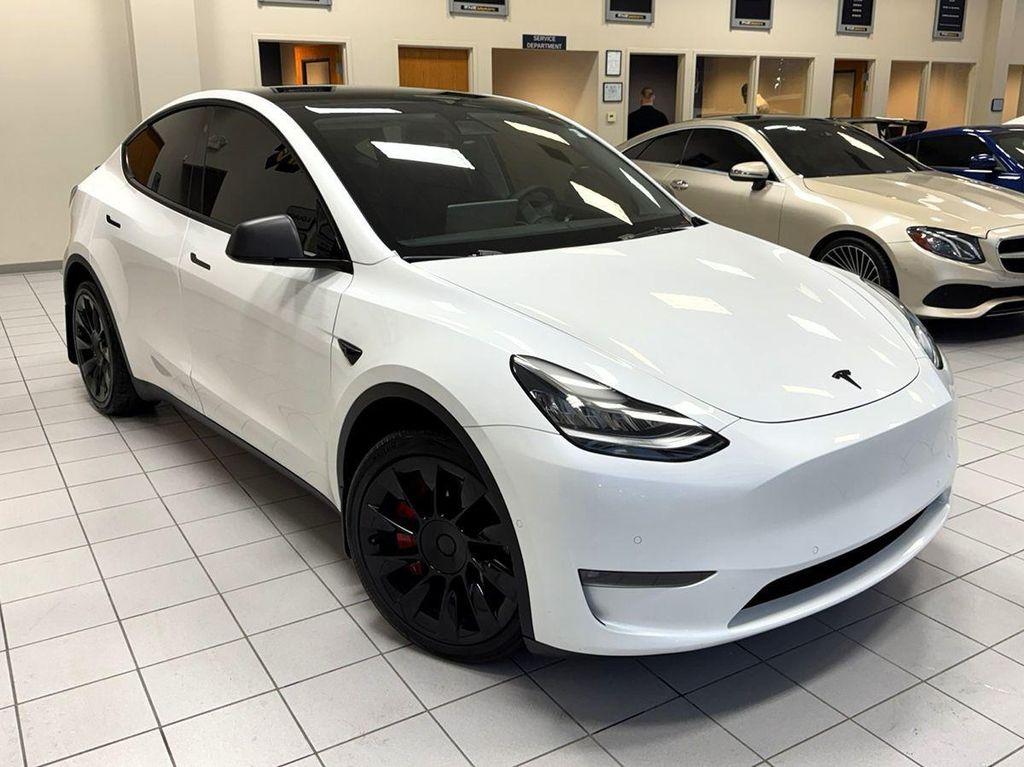 used 2022 Tesla Model Y car, priced at $25,699