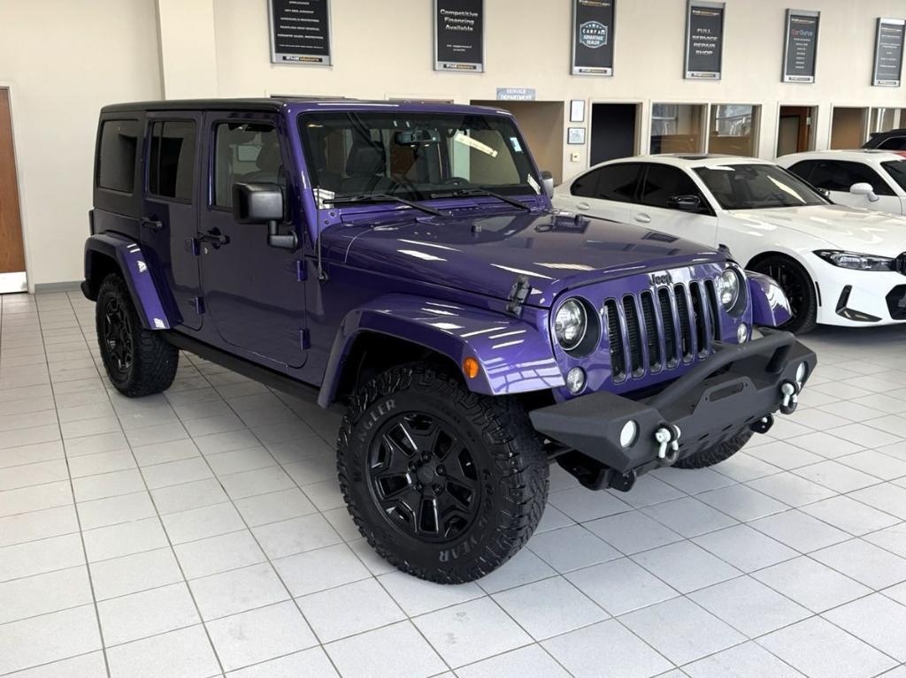 used 2016 Jeep Wrangler Unlimited car, priced at $19,799