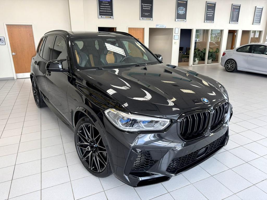 used 2021 BMW X5 M car, priced at $54,999