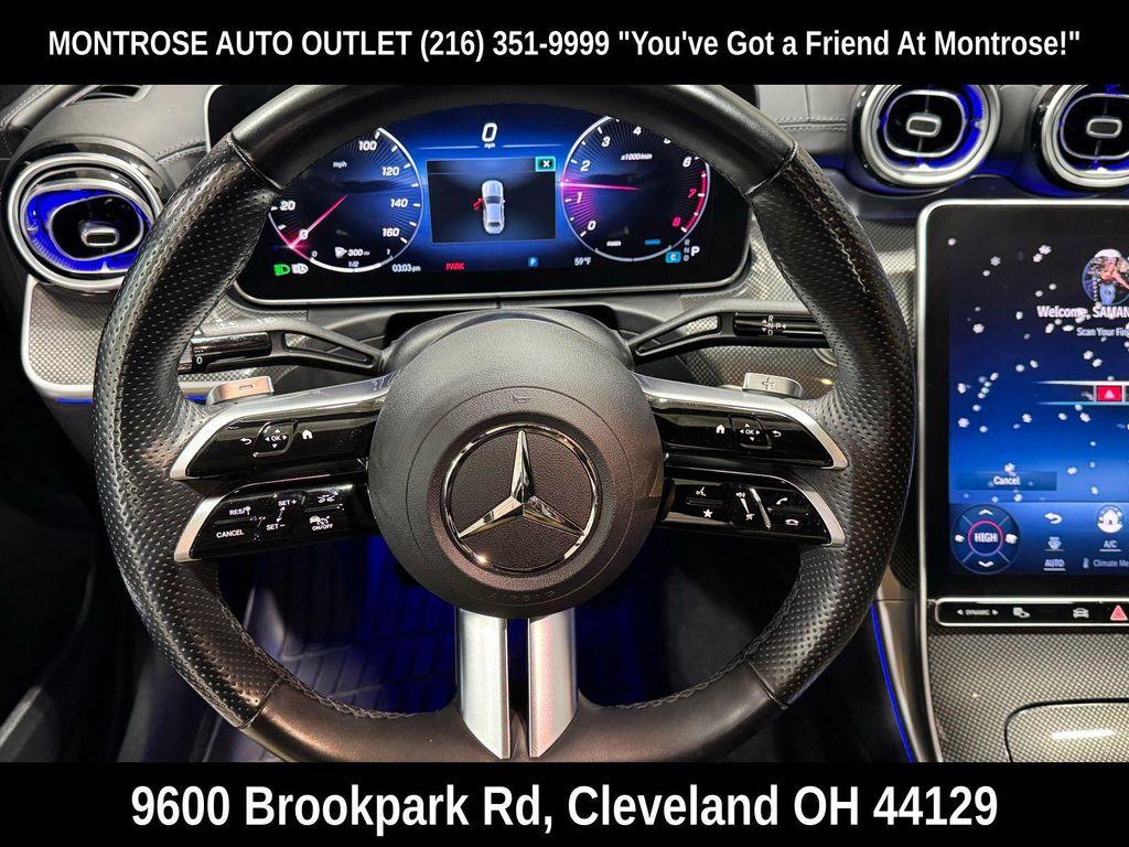 used 2023 Mercedes-Benz C-Class car, priced at $33,674