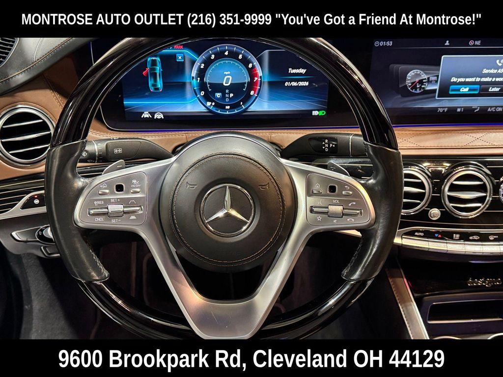 used 2020 Mercedes-Benz S-Class car, priced at $31,990