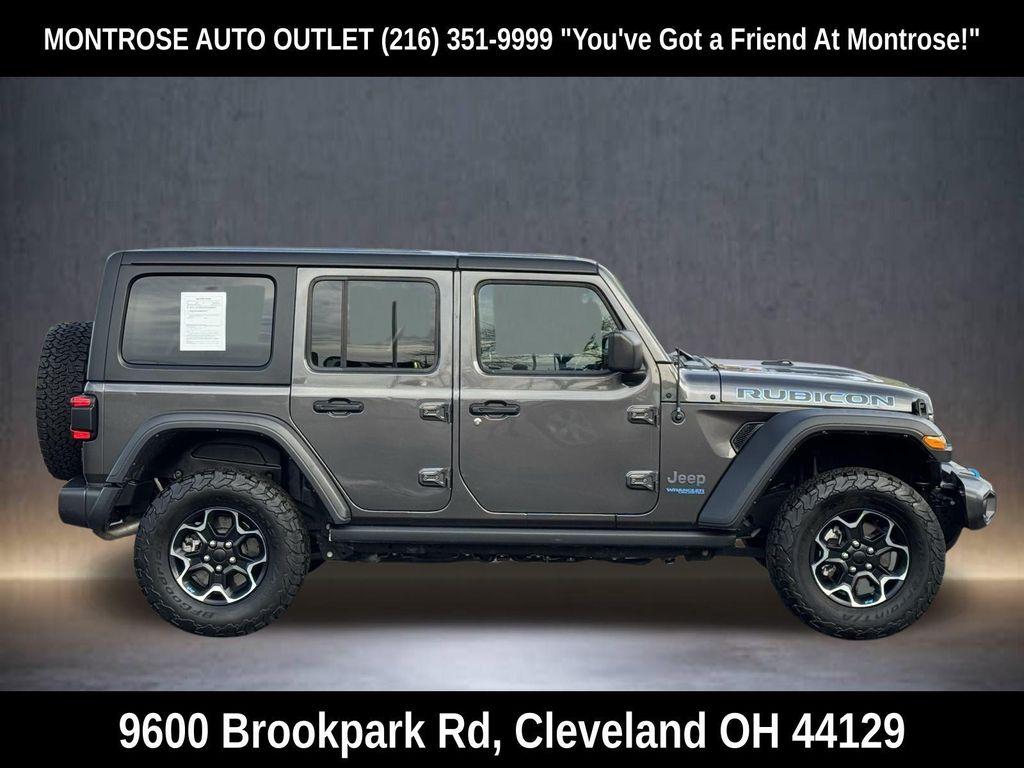 used 2022 Jeep Wrangler Unlimited 4xe car, priced at $29,679