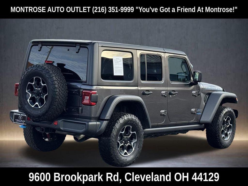 used 2022 Jeep Wrangler Unlimited 4xe car, priced at $29,679