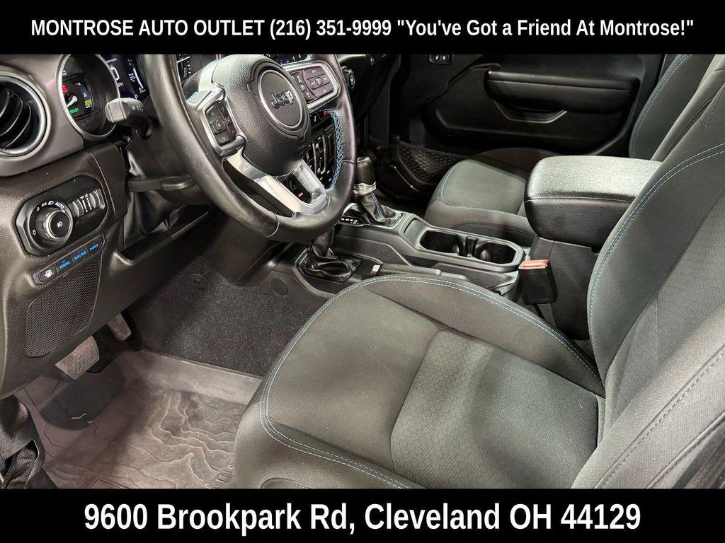 used 2022 Jeep Wrangler Unlimited 4xe car, priced at $29,679