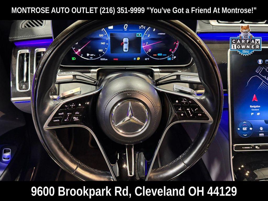 used 2022 Mercedes-Benz S-Class car, priced at $73,925
