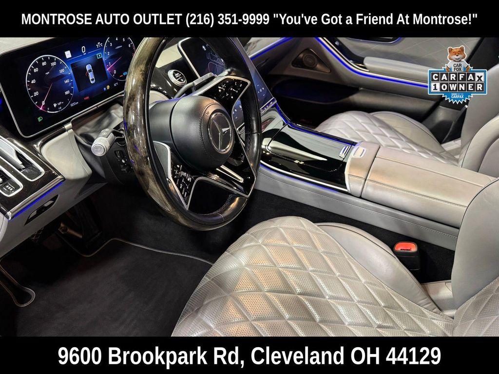 used 2022 Mercedes-Benz S-Class car, priced at $73,925