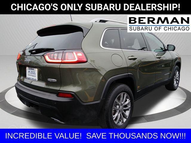 used 2021 Jeep Cherokee car, priced at $19,713