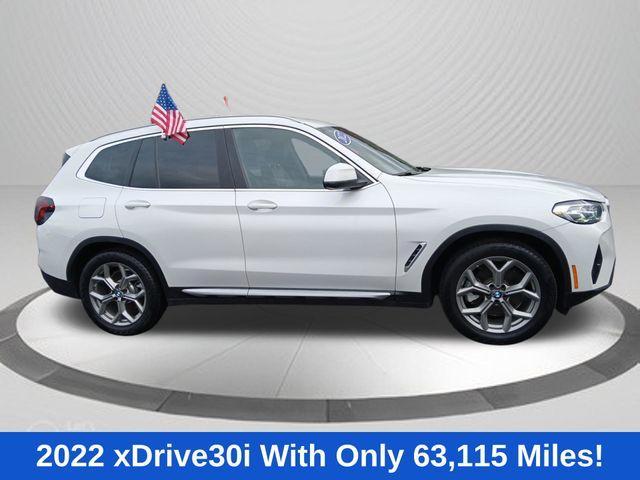 used 2022 BMW X3 car, priced at $27,752