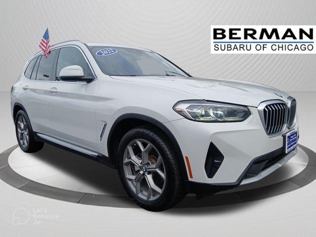 used 2022 BMW X3 car, priced at $27,752