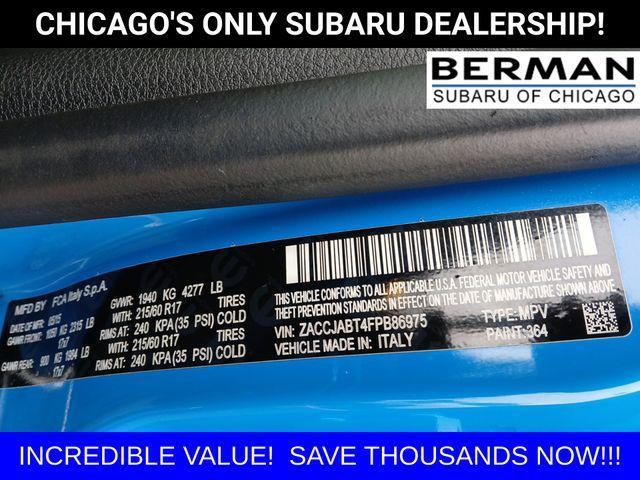 used 2015 Jeep Renegade car, priced at $8,629