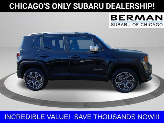 used 2017 Jeep Renegade car, priced at $10,000