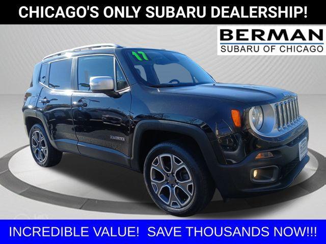 used 2017 Jeep Renegade car, priced at $10,000