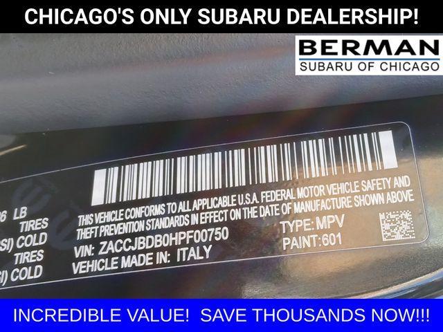 used 2017 Jeep Renegade car, priced at $10,000