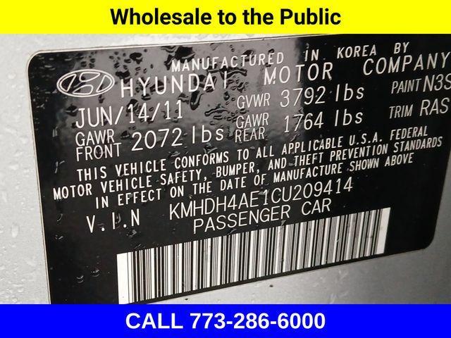 used 2012 Hyundai Elantra car, priced at $6,200