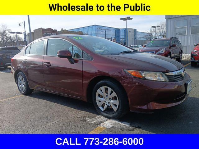 used 2012 Honda Civic car, priced at $7,250