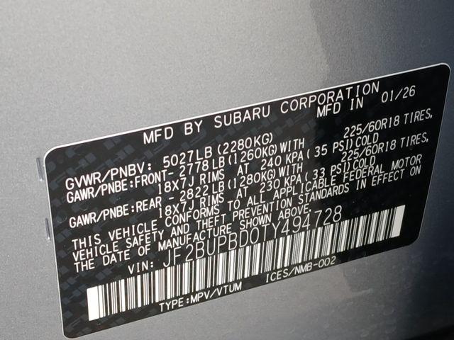 new 2026 Subaru Outback car