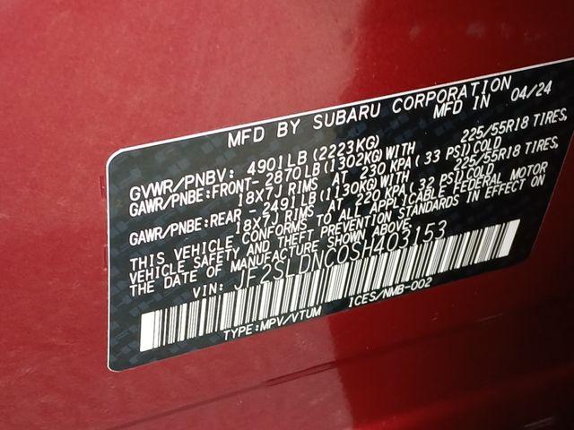 used 2025 Subaru Forester car, priced at $33,598