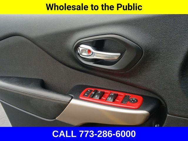 used 2017 Jeep Cherokee car, priced at $10,000