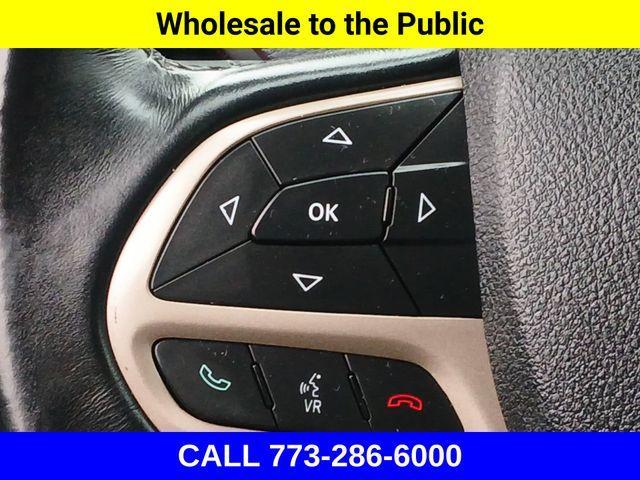 used 2017 Jeep Cherokee car, priced at $10,000