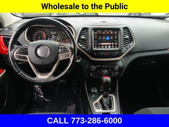 used 2017 Jeep Cherokee car, priced at $10,000