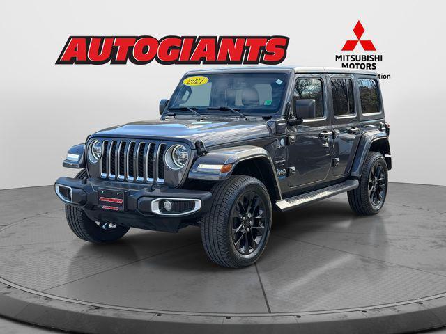 used 2021 Jeep Wrangler Unlimited 4xe car, priced at $25,514