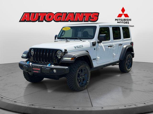 used 2023 Jeep Wrangler 4xe car, priced at $29,000