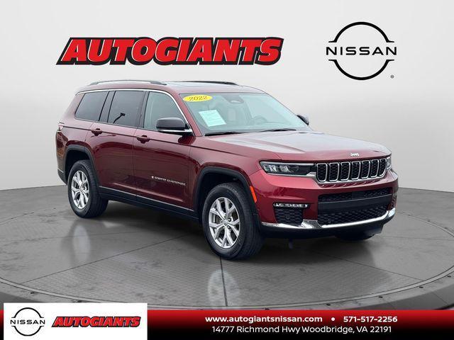 used 2022 Jeep Grand Cherokee L car, priced at $30,000