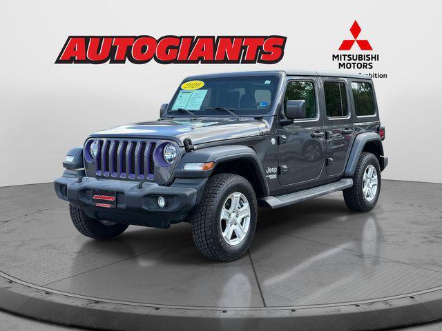 used 2020 Jeep Wrangler Unlimited car, priced at $23,000