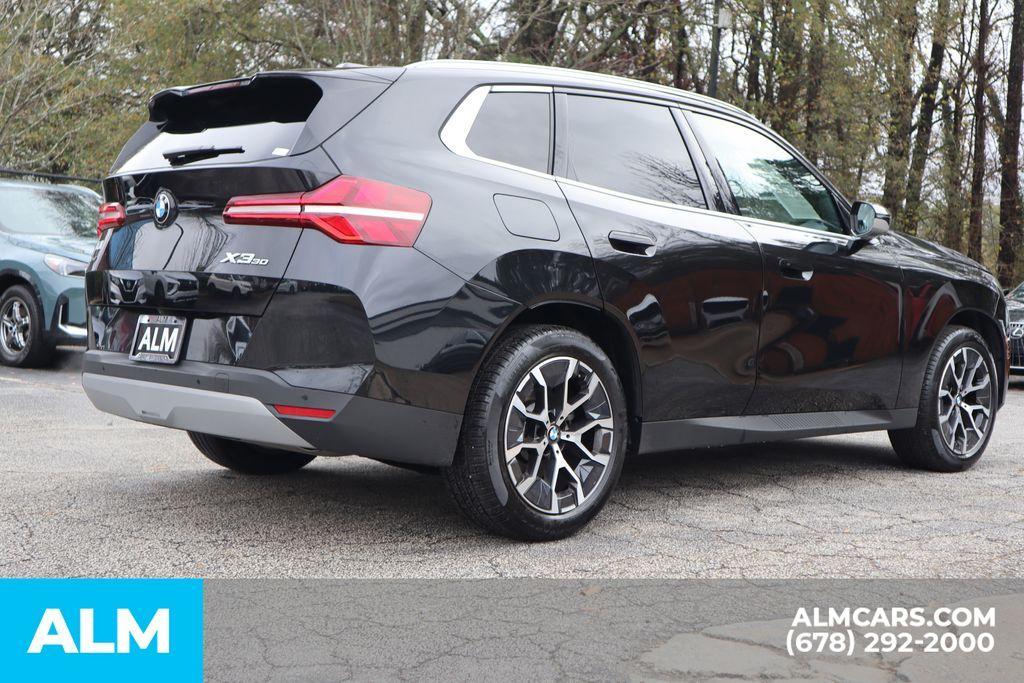 used 2025 BMW X3 car, priced at $44,420