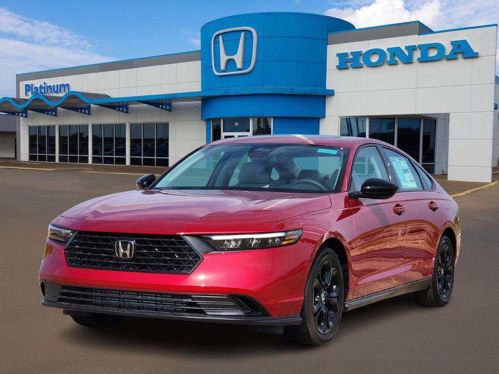 new 2025 Honda Accord car, priced at $30,705