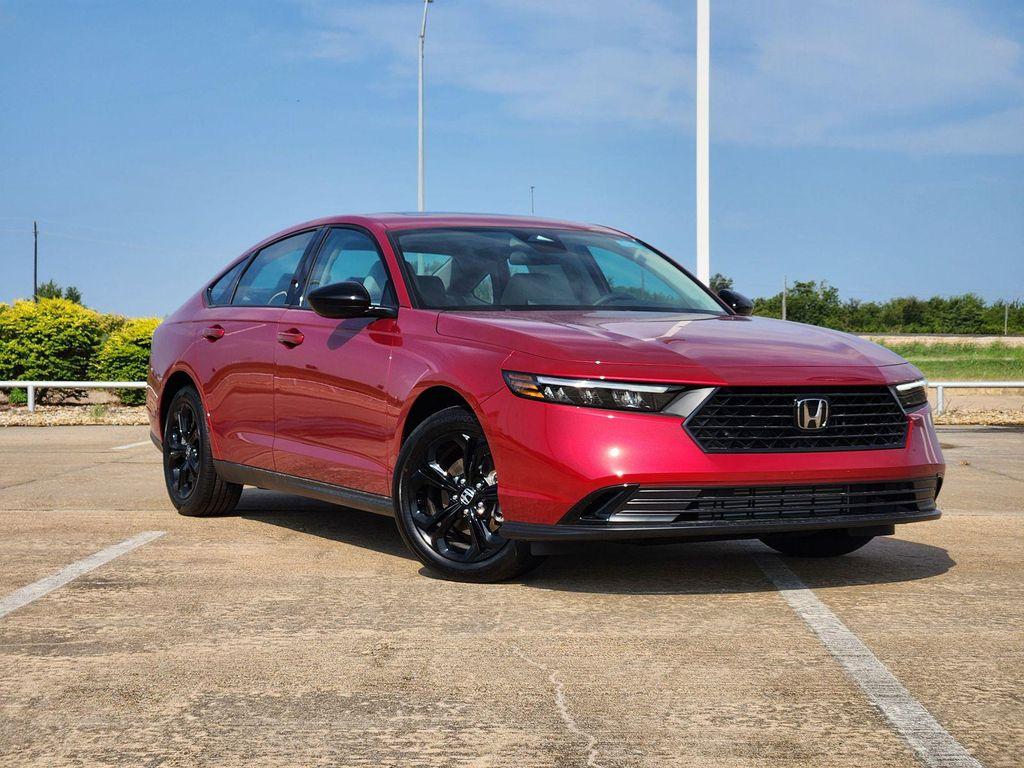 new 2025 Honda Accord car, priced at $30,705