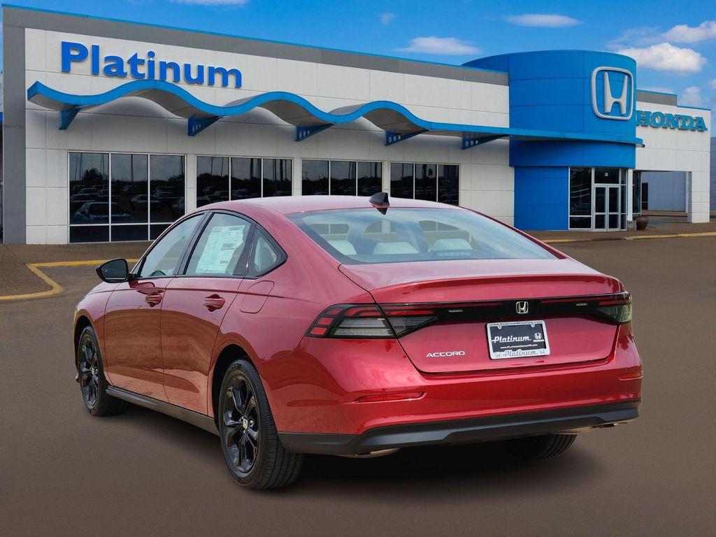 new 2025 Honda Accord car, priced at $30,705
