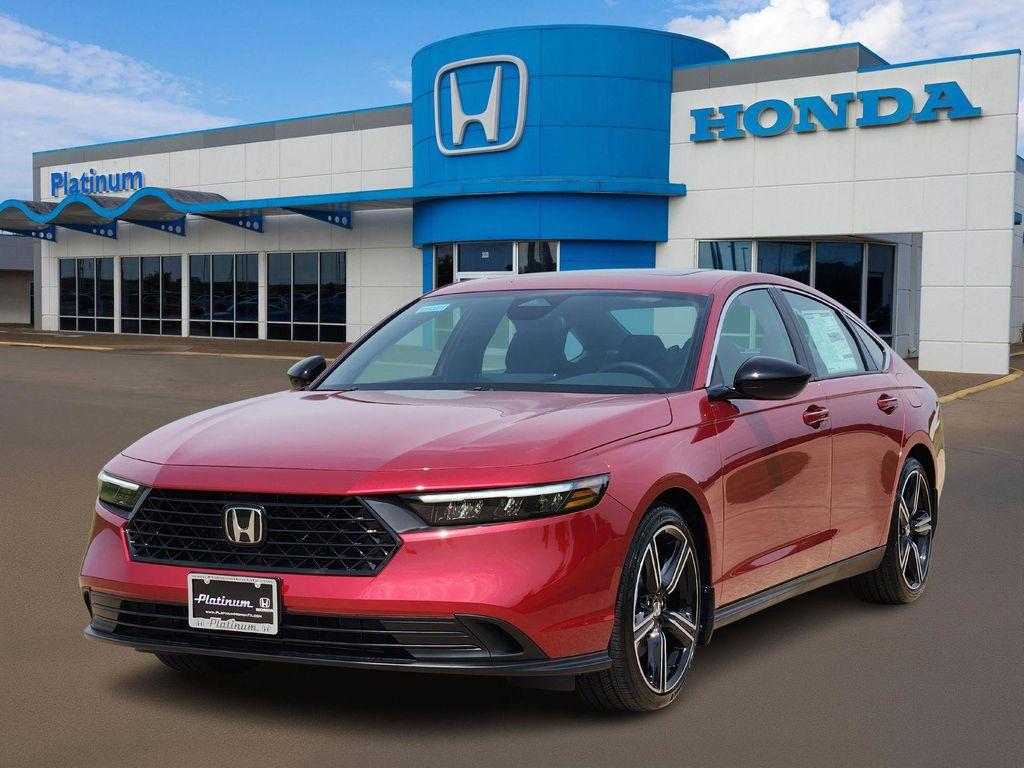 new 2025 Honda Accord Hybrid car, priced at $33,655