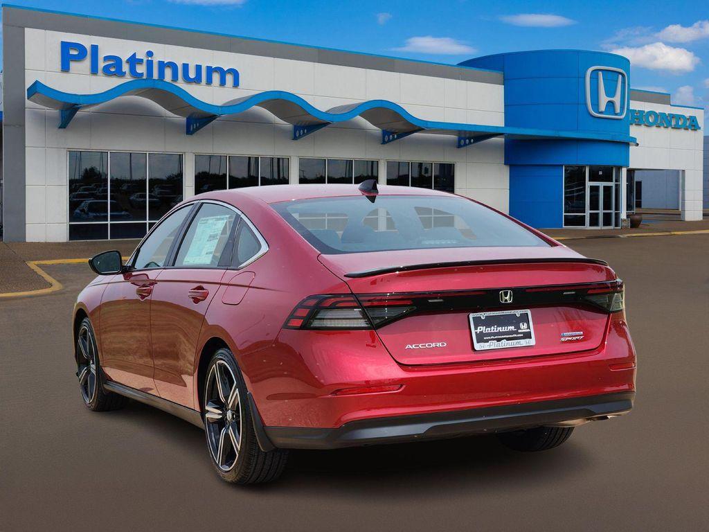 new 2025 Honda Accord Hybrid car, priced at $33,655
