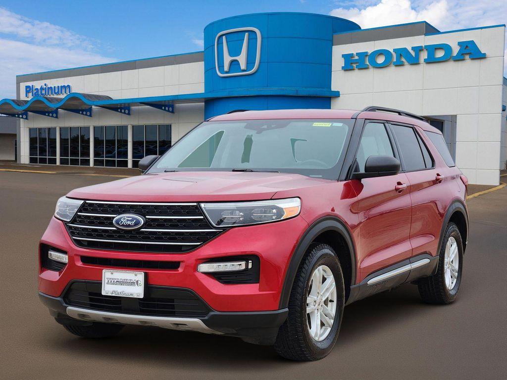 used 2021 Ford Explorer car, priced at $19,198