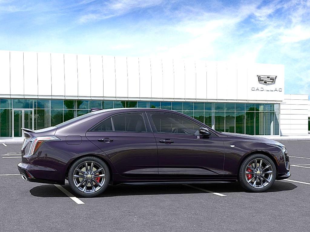 new 2025 Cadillac CT4 car, priced at $55,560