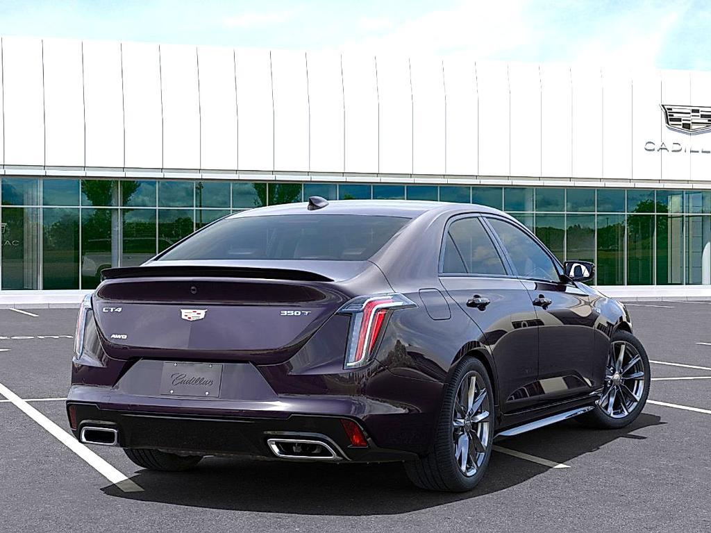 new 2025 Cadillac CT4 car, priced at $55,560