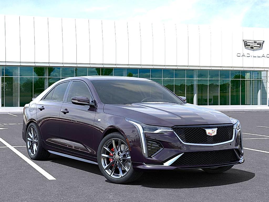 new 2025 Cadillac CT4 car, priced at $55,560