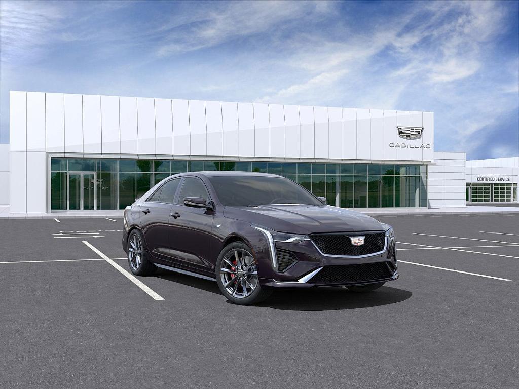 new 2025 Cadillac CT4 car, priced at $55,560