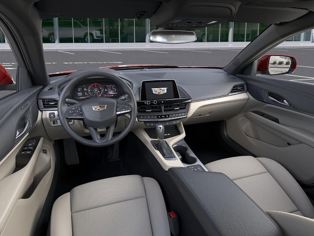 new 2025 Cadillac CT4 car, priced at $47,465