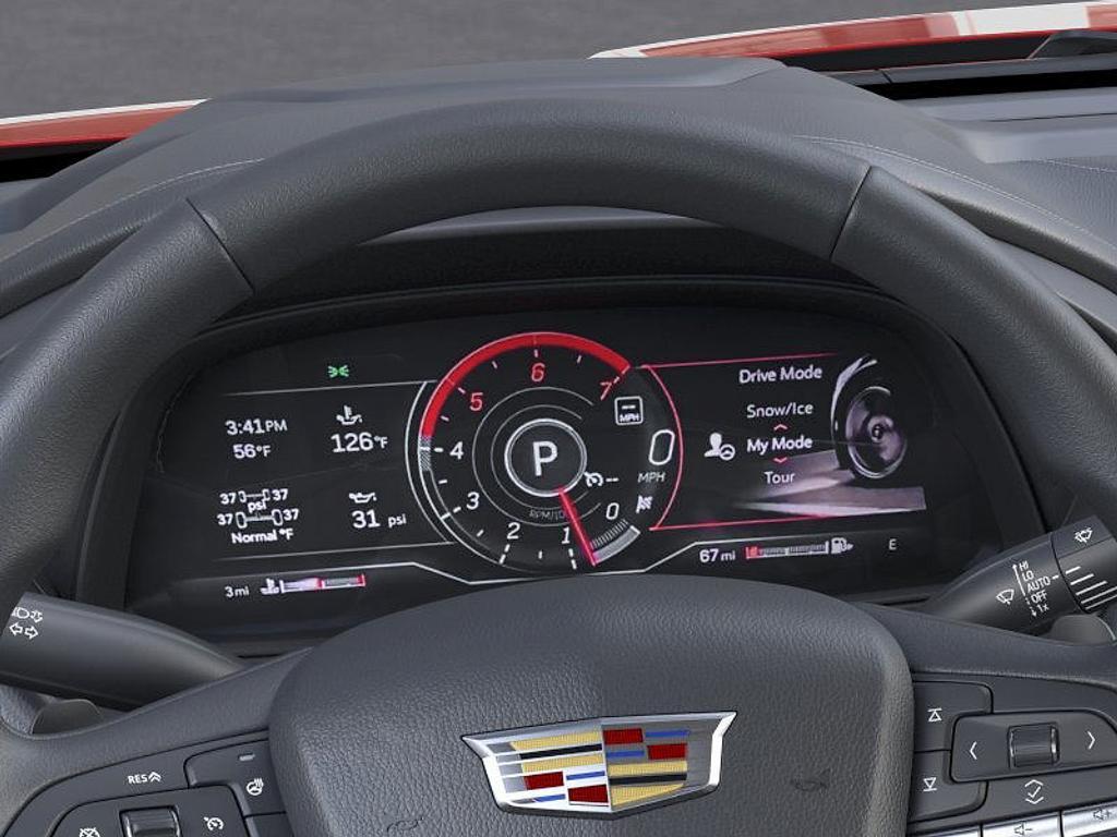 new 2025 Cadillac CT4 car, priced at $47,465